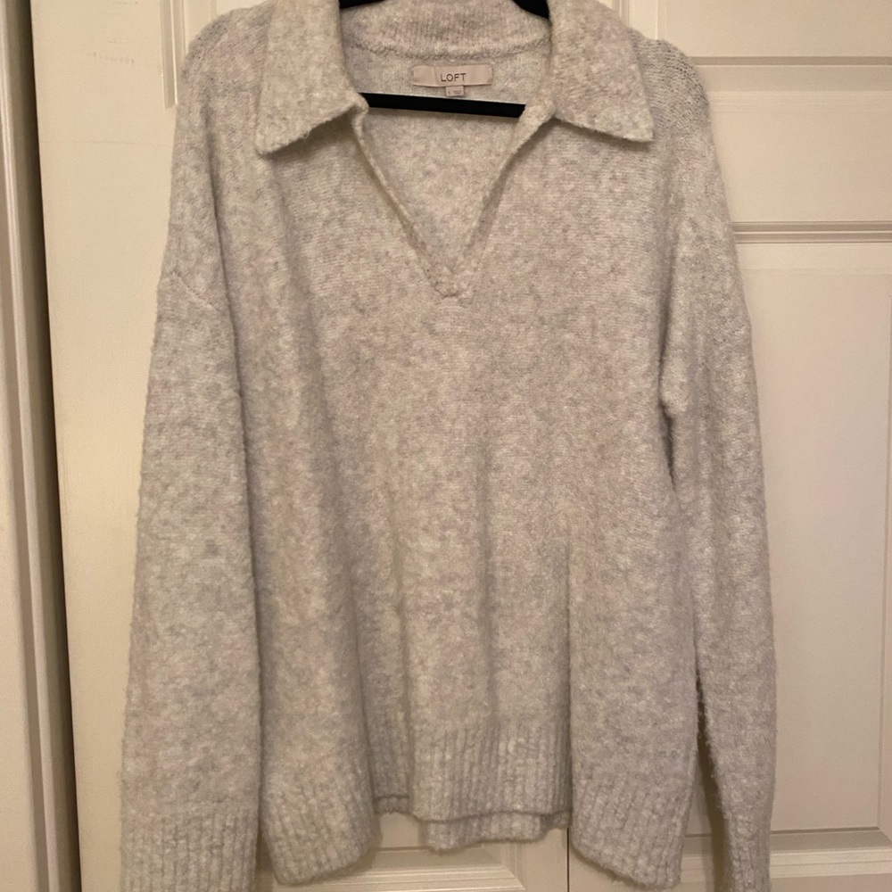 Loft collared sweater